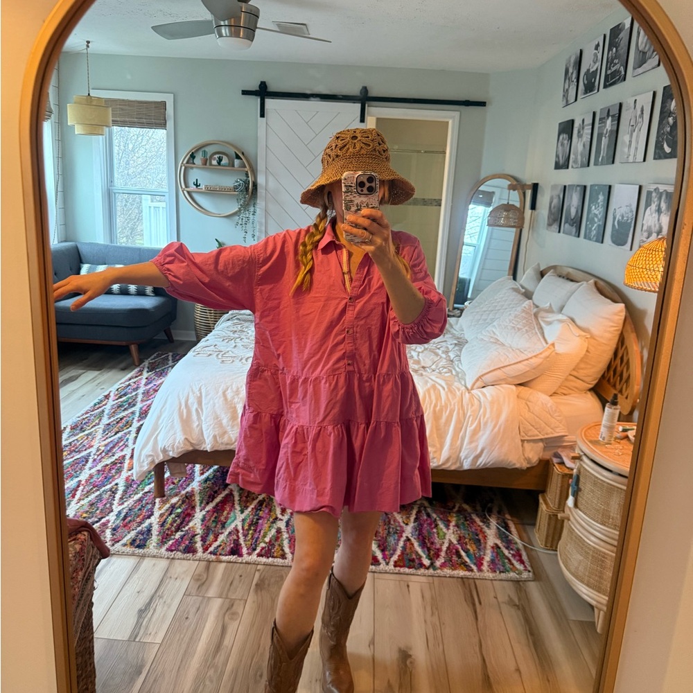 Free People Misha Mini dress XS in jellybean - Picture 3 of 11